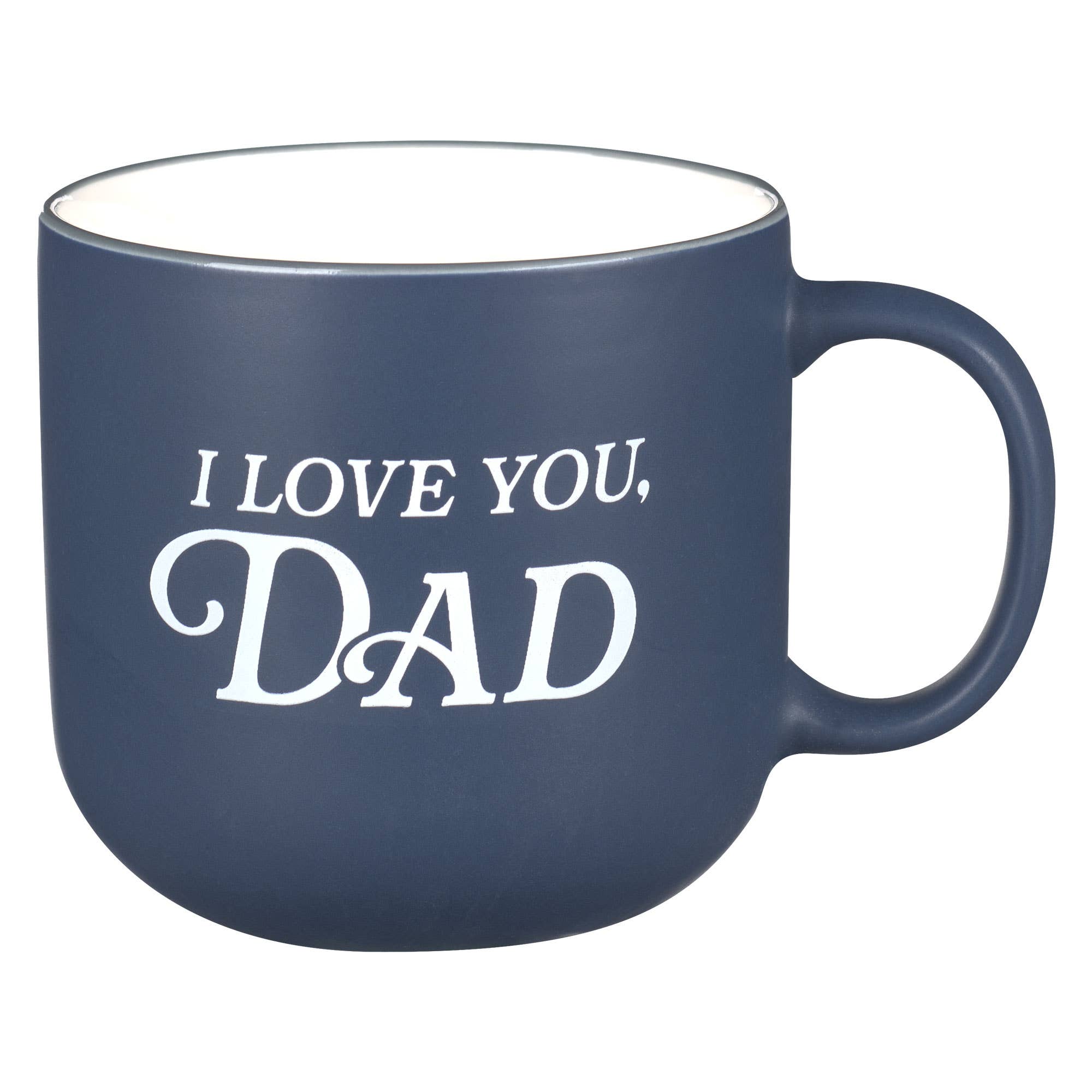 I Love You, Dad Mal. 4:6 Navy Mug