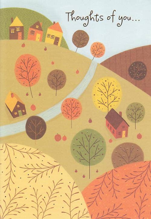 Thanksgiving Thinking of You Card