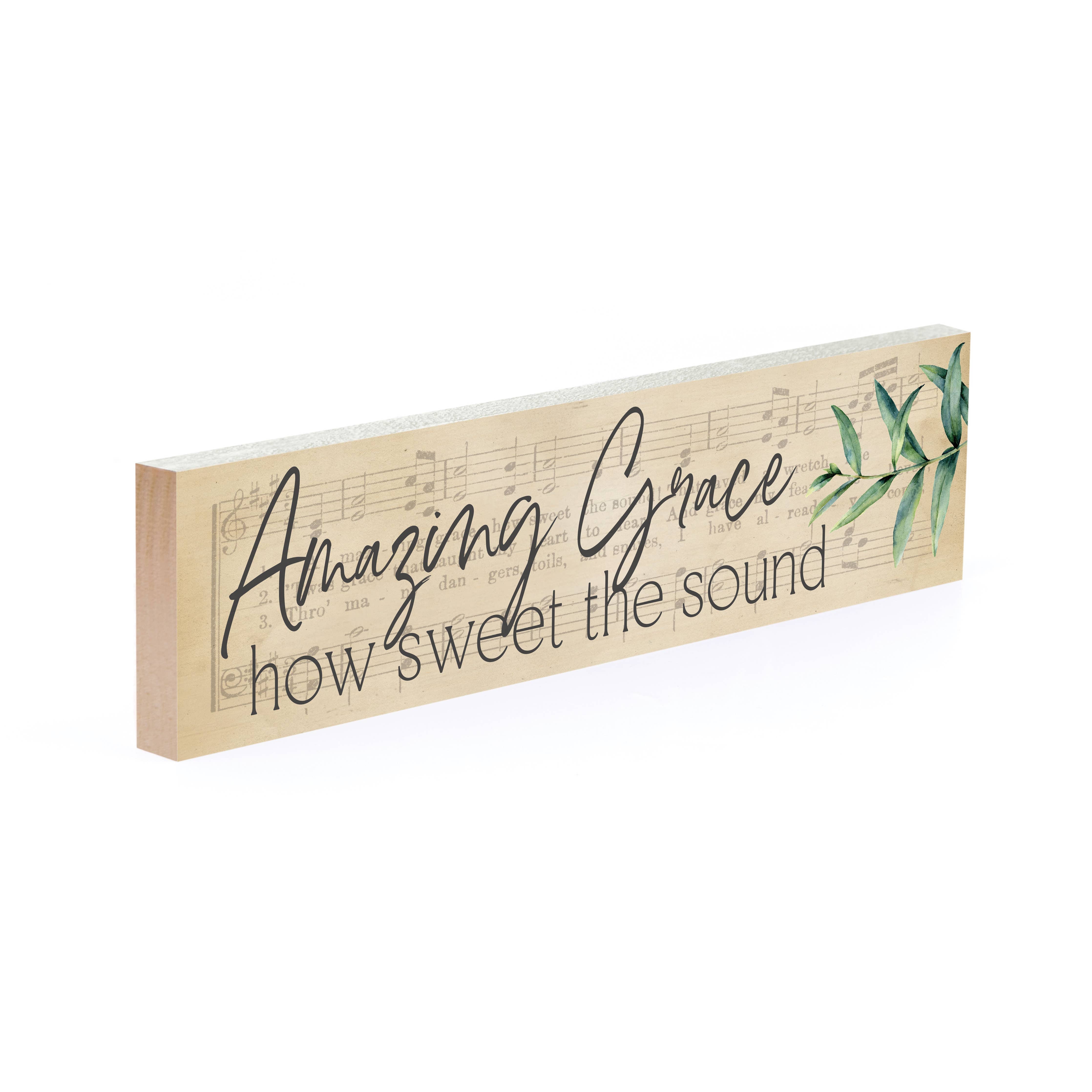 Amazing Grace How Sweet The Sound Small Sign