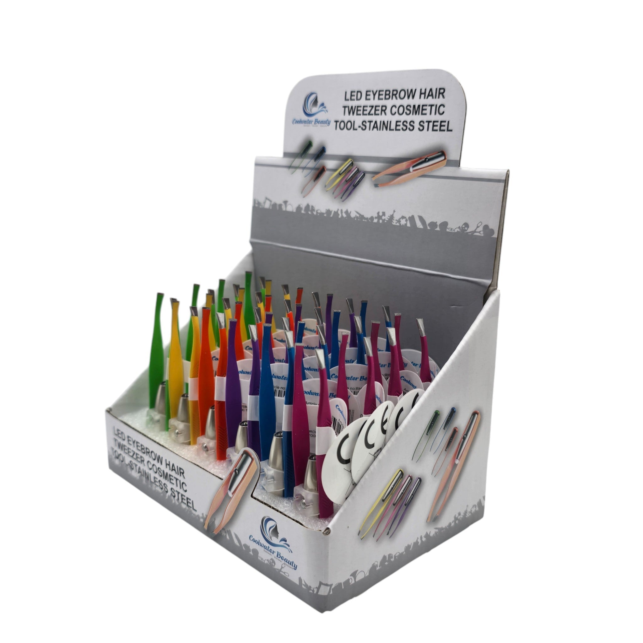LED Stainless Steel Tweezers