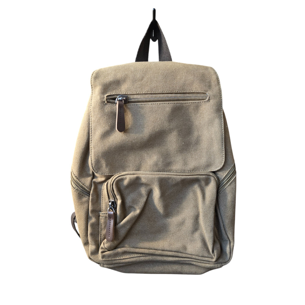 Montana Twist High-Capacity Vintage Canvas Backpack