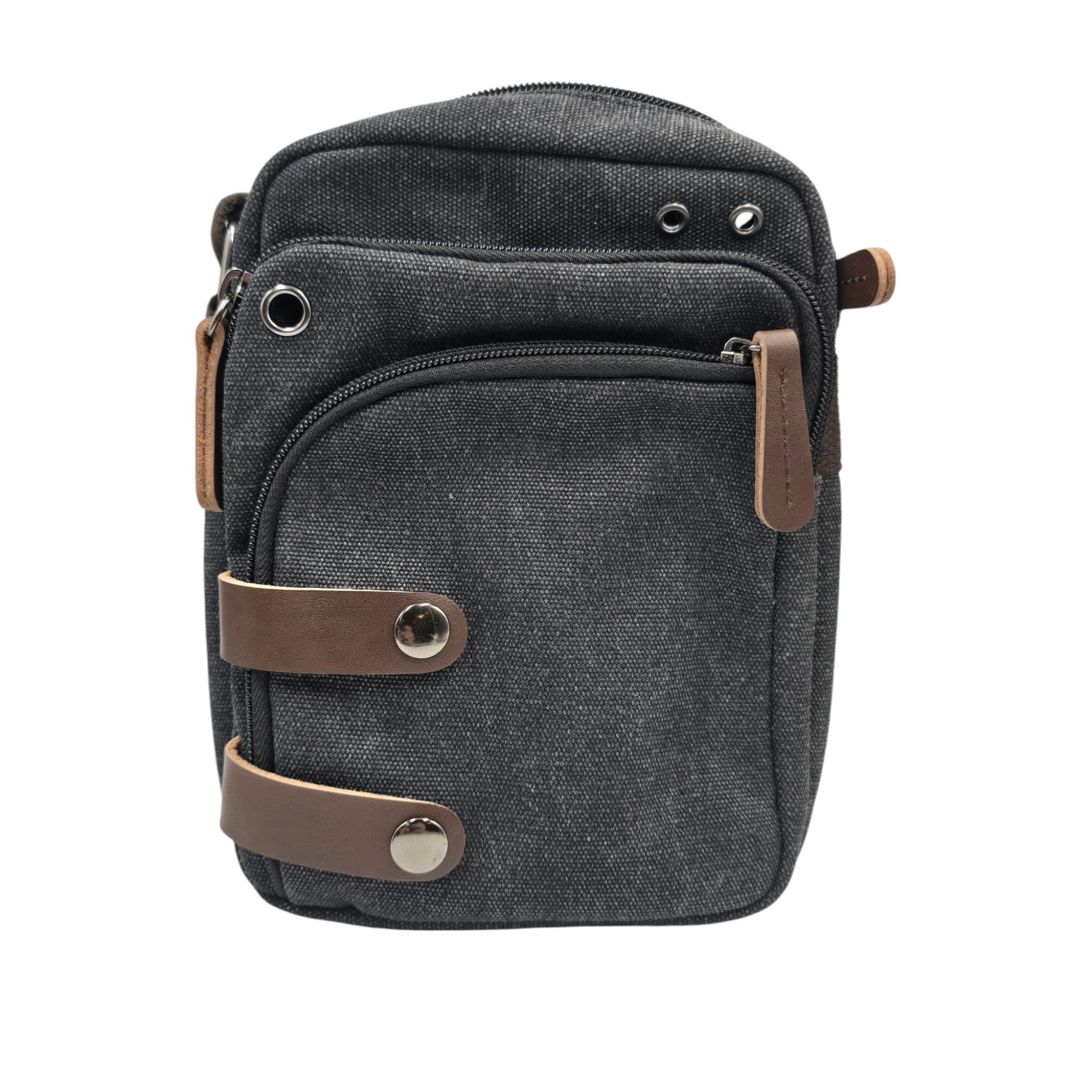 Montana Twist Small Canvas Shoulder Bag