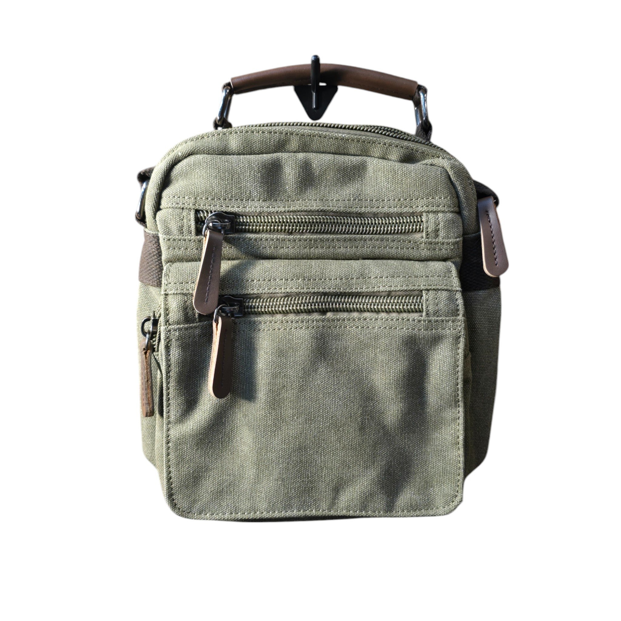 Montana Twist Canvas Crossbody Bag w/ Shoulder Strap