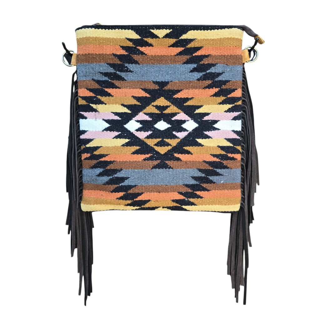 Montana Twist Genuine Leather Handwoven Handbag