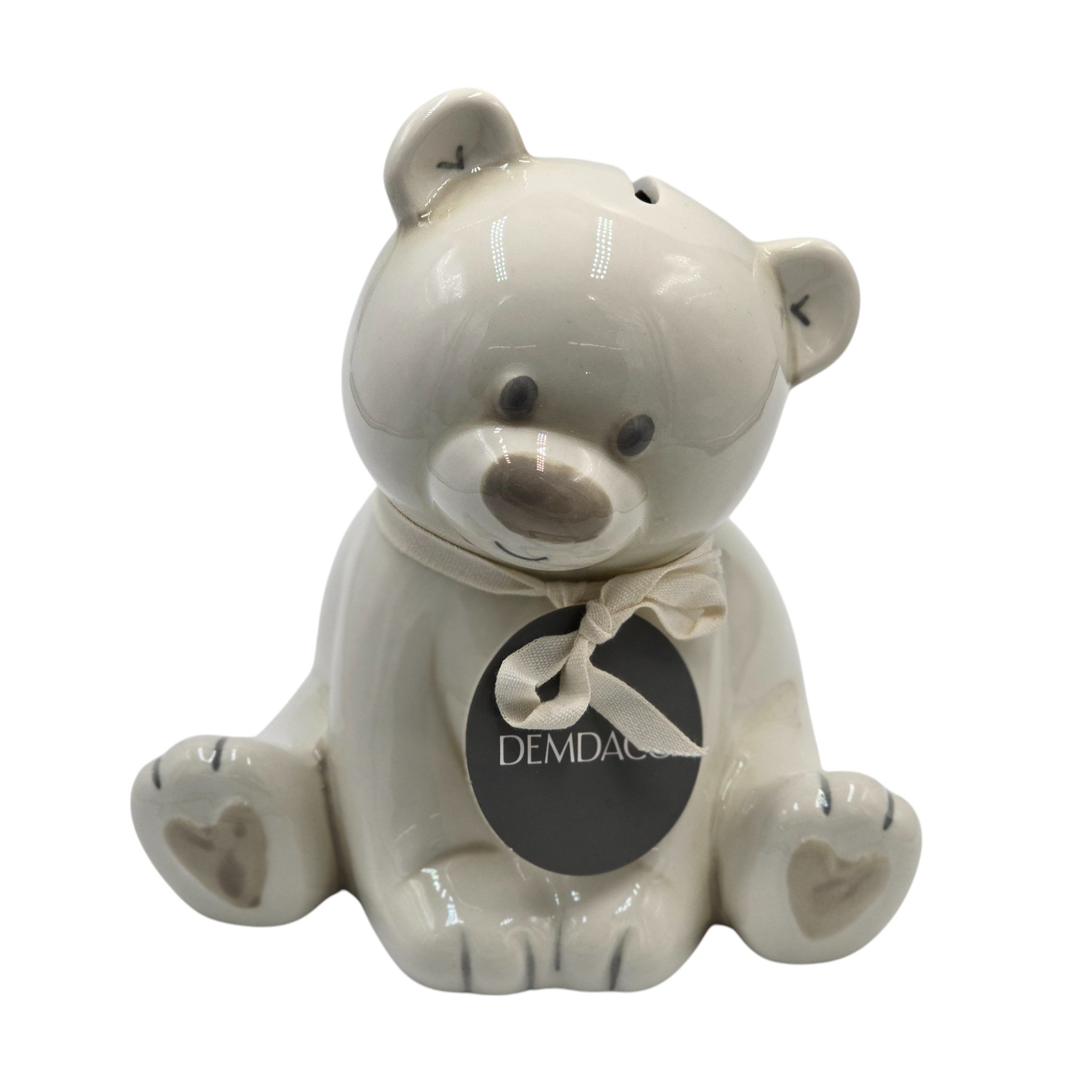 Ceramic Bear Cub Piggy Bank