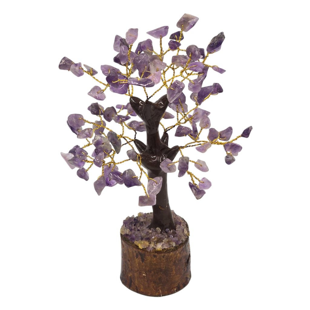 Handmade Natural Stone Amethyst Crystal Tree