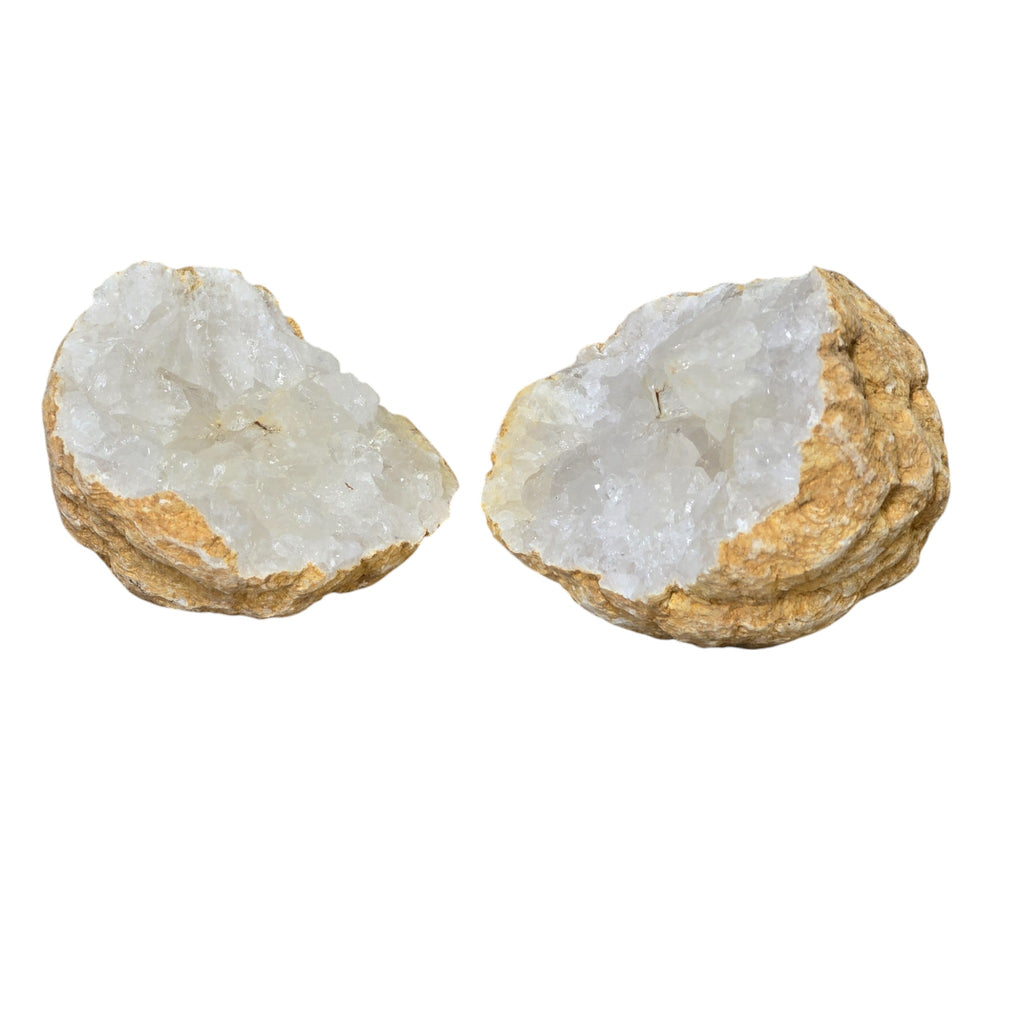 Large White Quartz Stone, Break Open Your Own Geode!