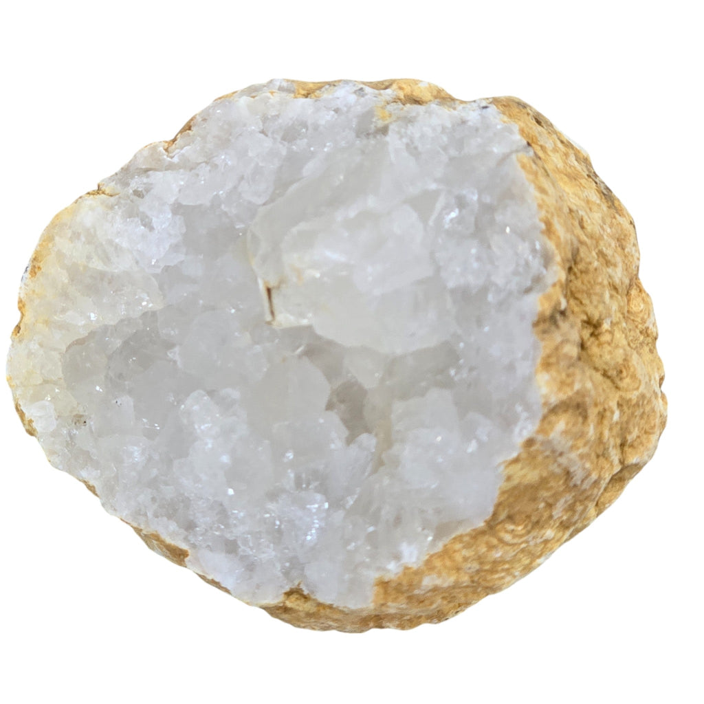 Large White Quartz Stone, Break Open Your Own Geode!
