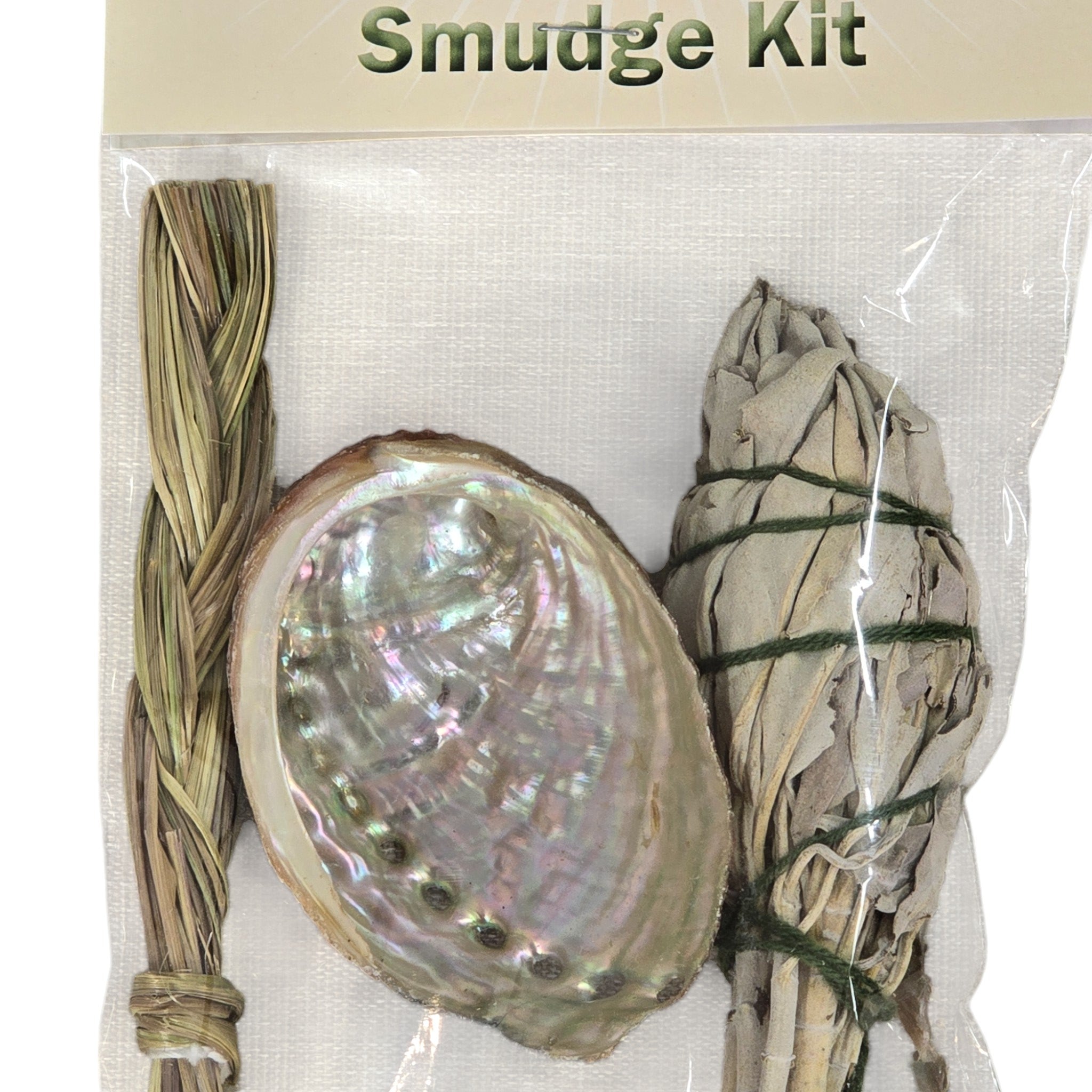 Smudge Kit, with White Sage & Sweetgrass