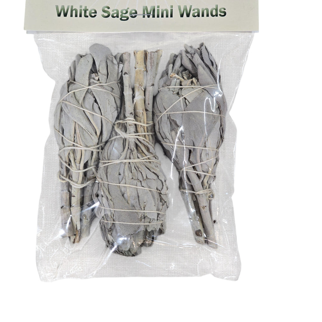 White Sage Mini Wands - Pack of 3