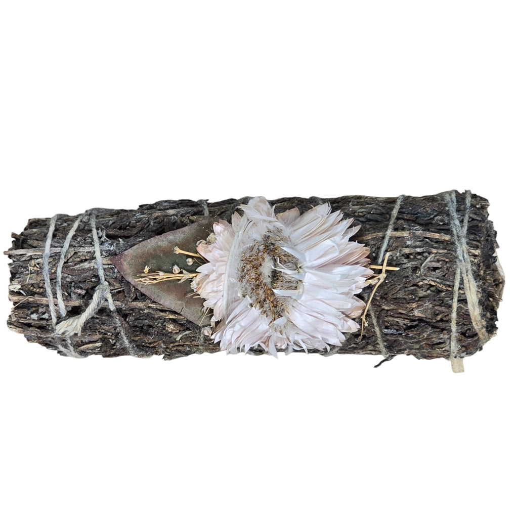 Enchanted Forest Floral, Lavender & Sage 4-inch Smudge Stick