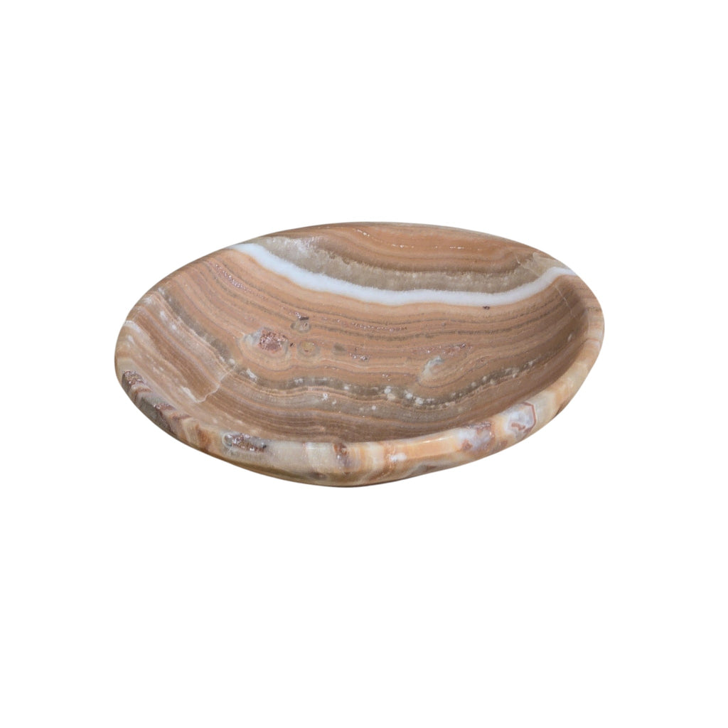Small Polished Aragonite Trinket Bowl