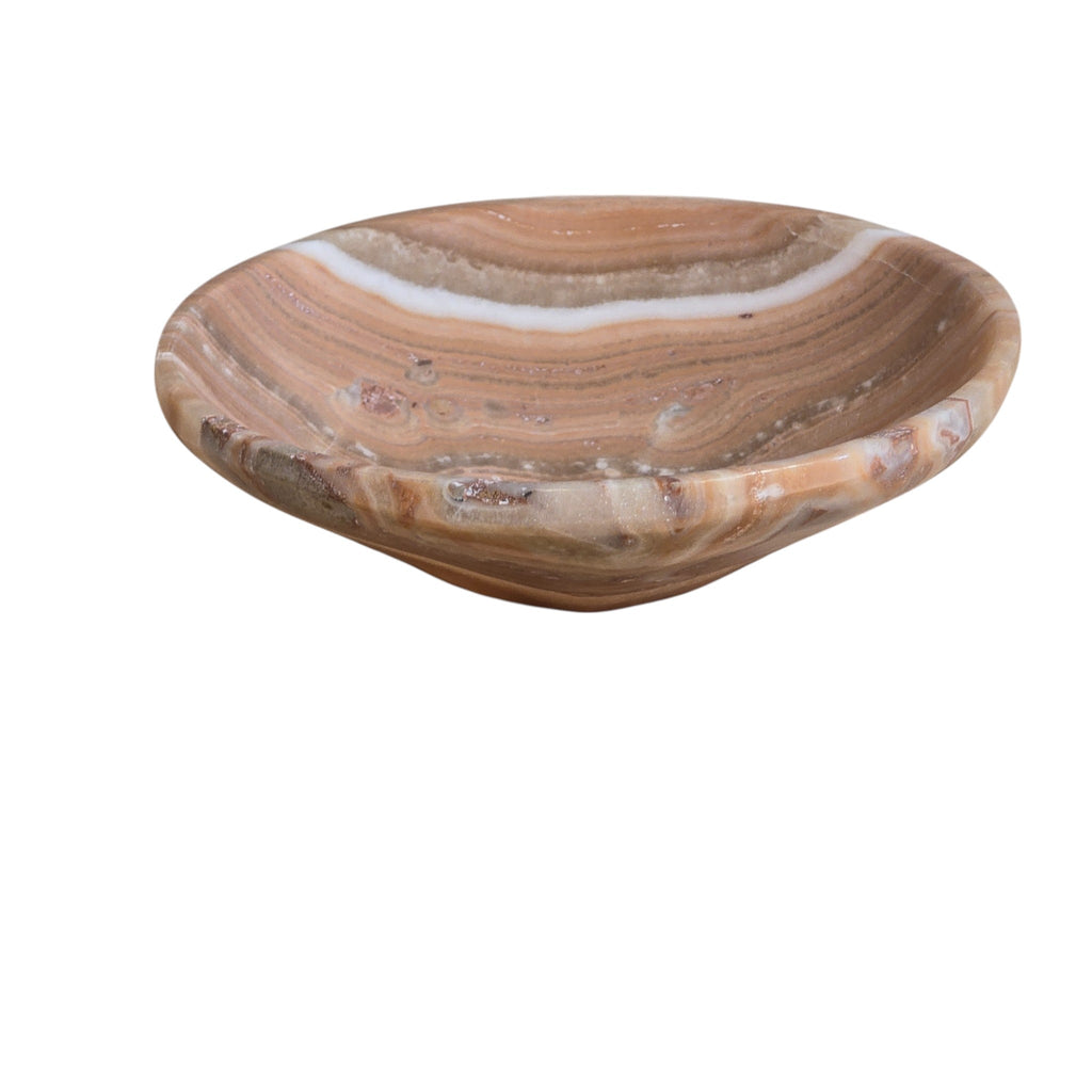Small Polished Aragonite Trinket Bowl