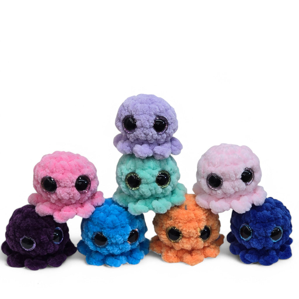 Handmade Crochet Mini Octopus Plushie