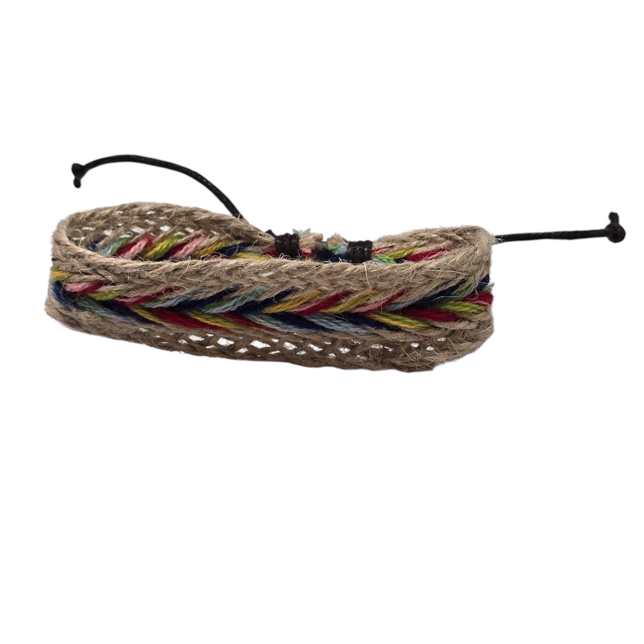 Hand-Woven Twine Adjustable Bracelet