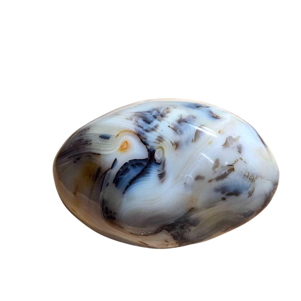 Large Polished Montana Moss Agate