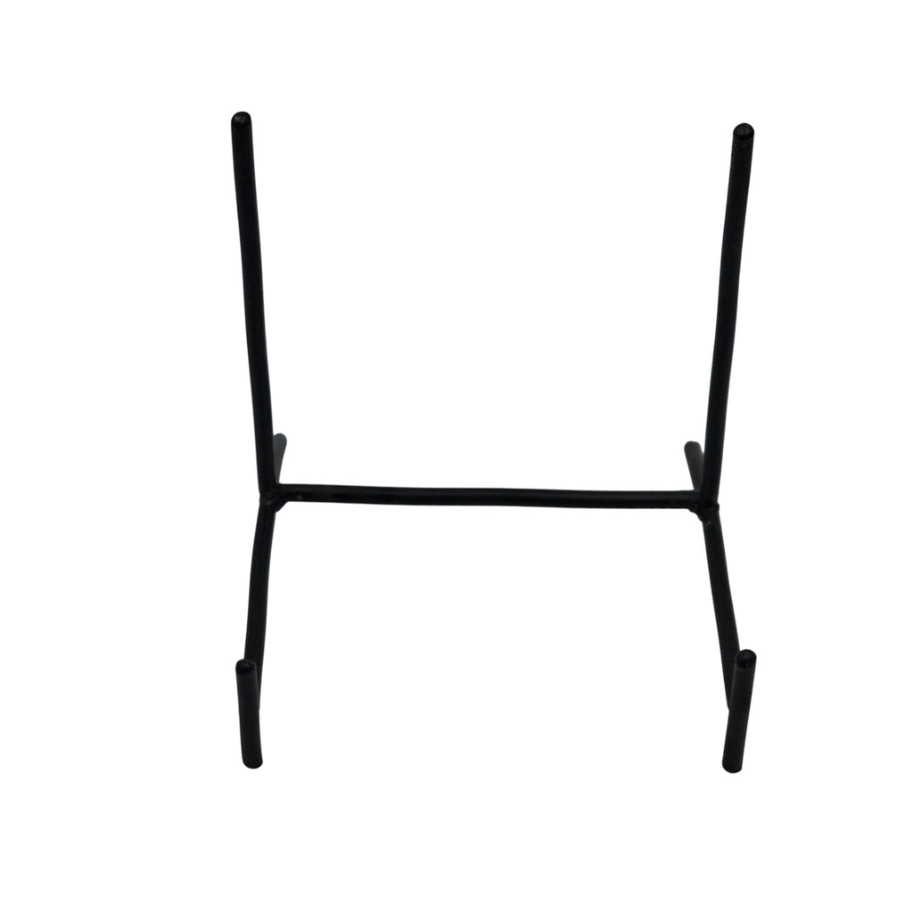 Medium Black Iron Metal Slab Display Stand