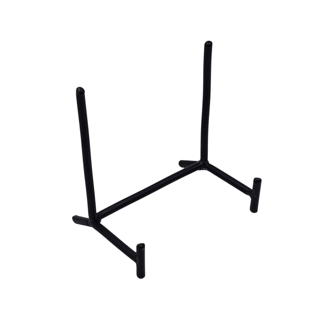 Small Black Iron Metal Slab Display Stand