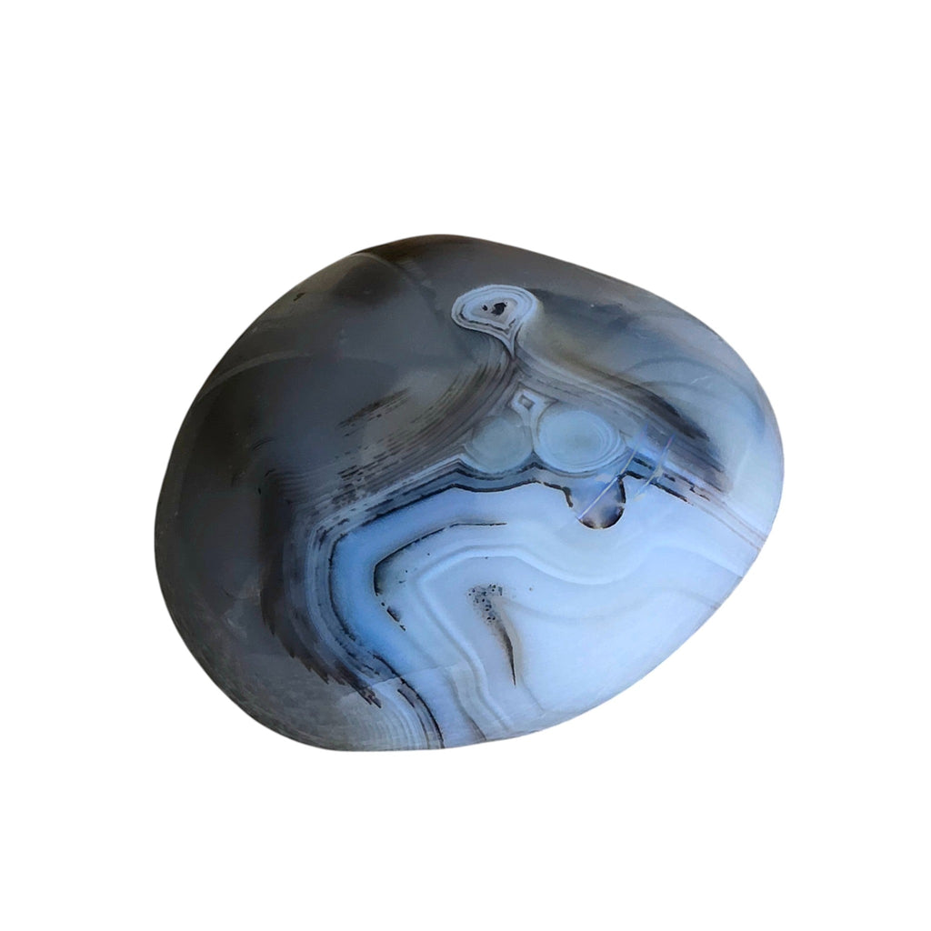 Polished Montana Moss Agate