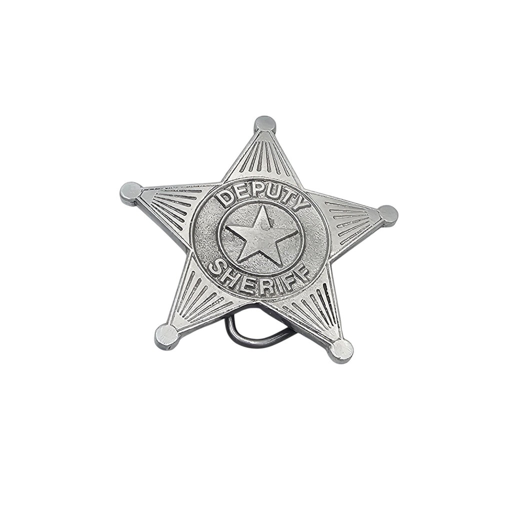 Pewter Deputy Sheriff Belt Buckle #55767