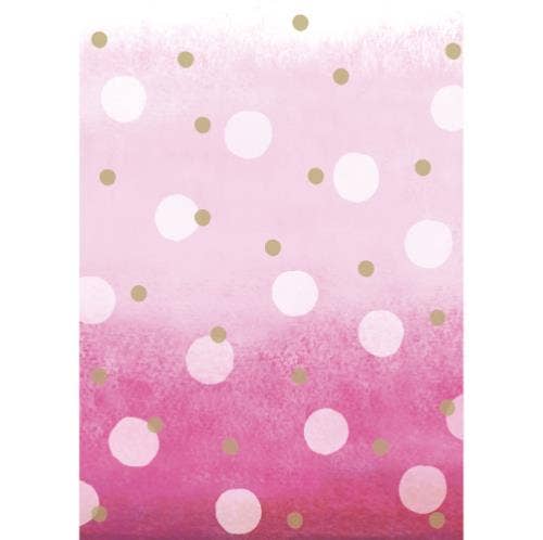 Pink Poka Dot Gift Bags