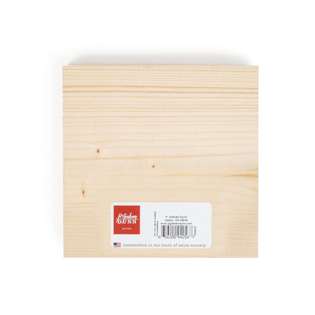 There's Nothing More Constant Than Mother's Love Barnhouse Wood Block Décor
