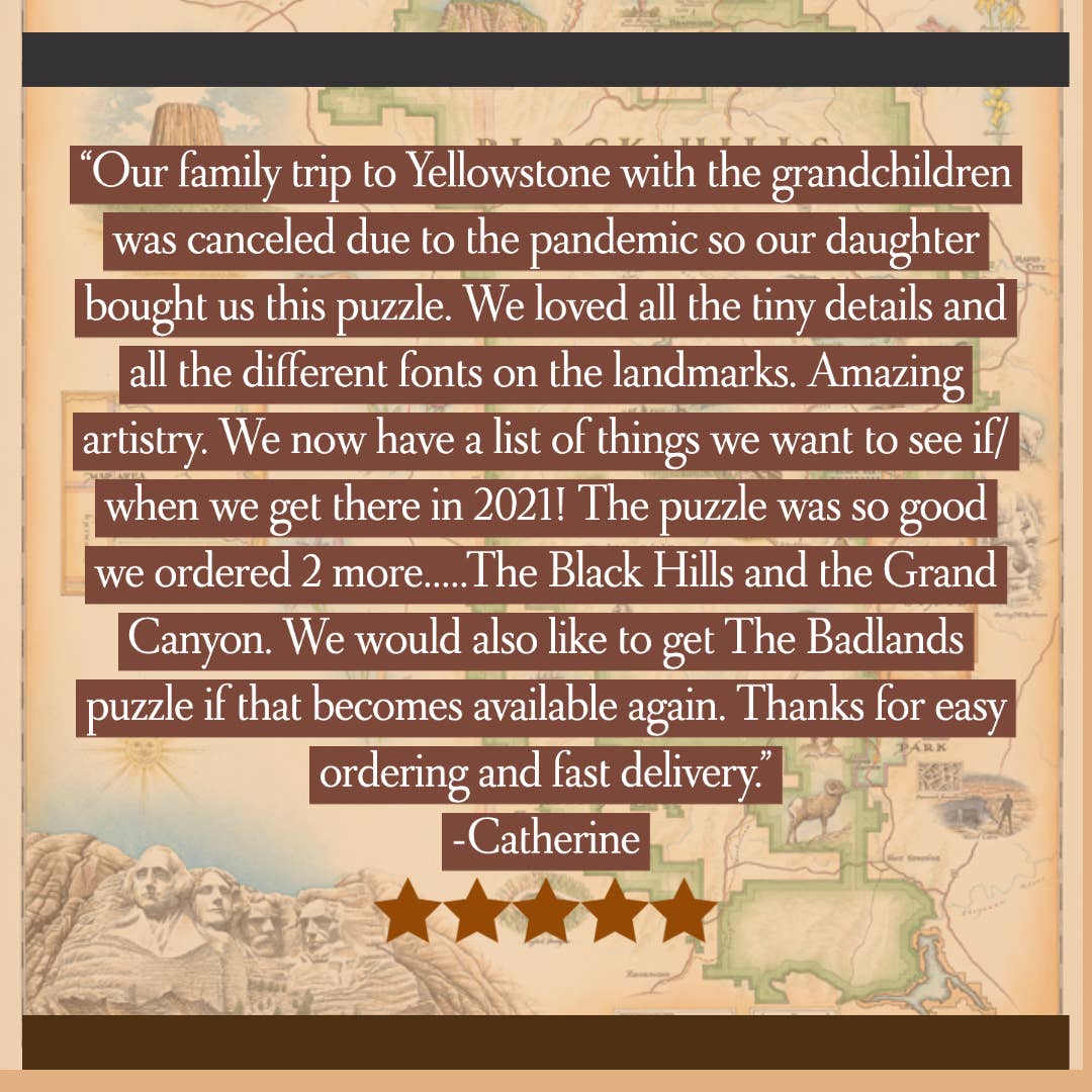 Yellowstone National Park Map Magnet