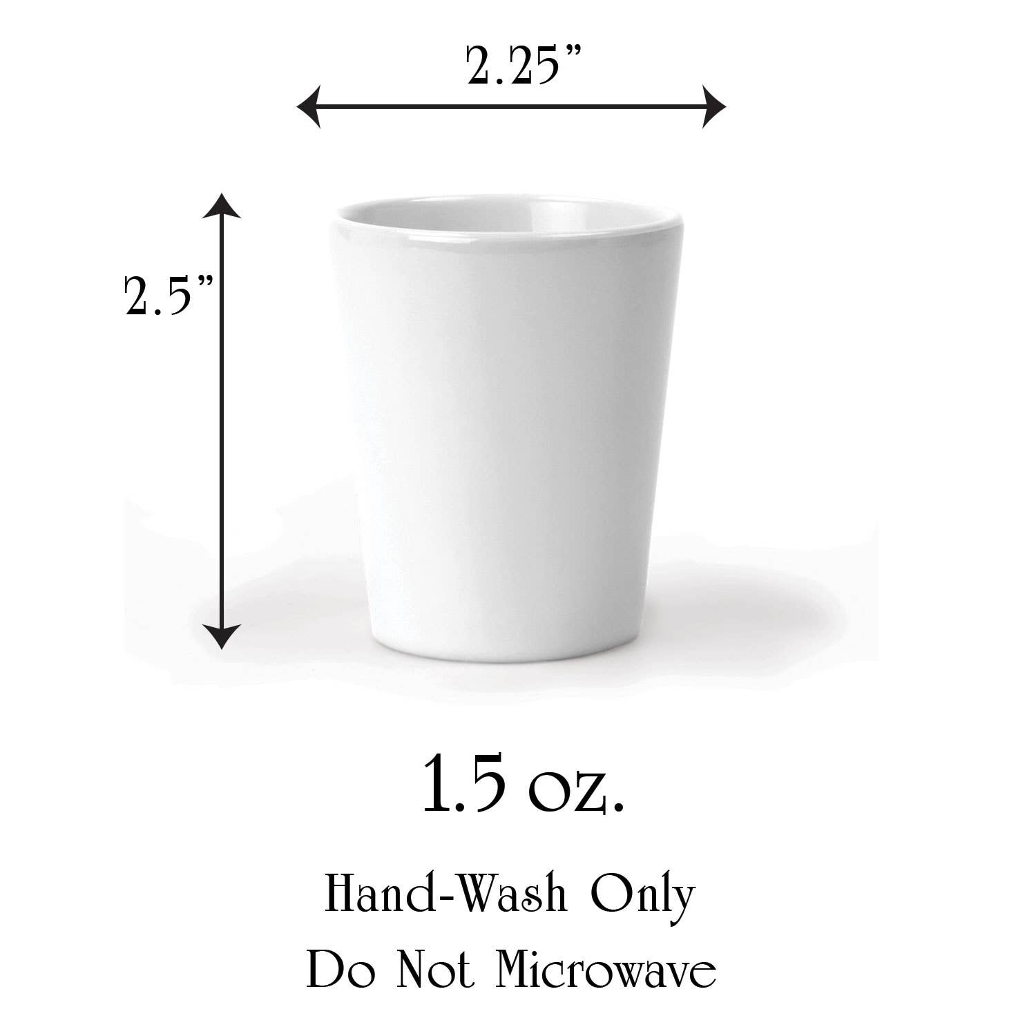 Montana State Map Ceramic Shot Glass - 1.5 oz