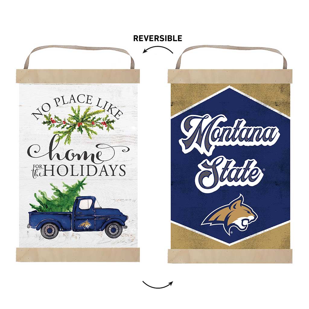 Rev Banner Home Christmas Montana State Fighting Bobcats
