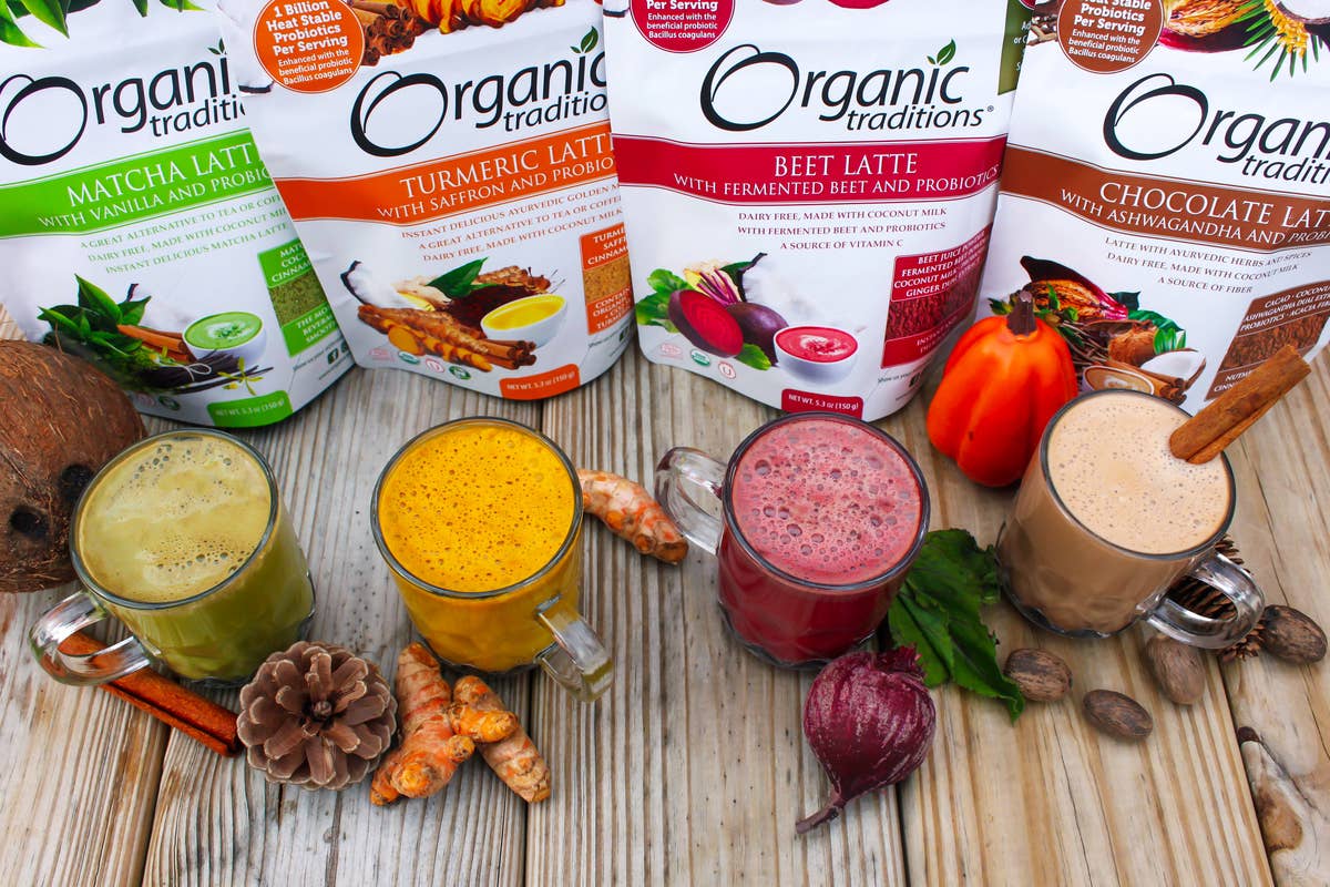 Organic Traditions- Chocolate Latte with Probiotics