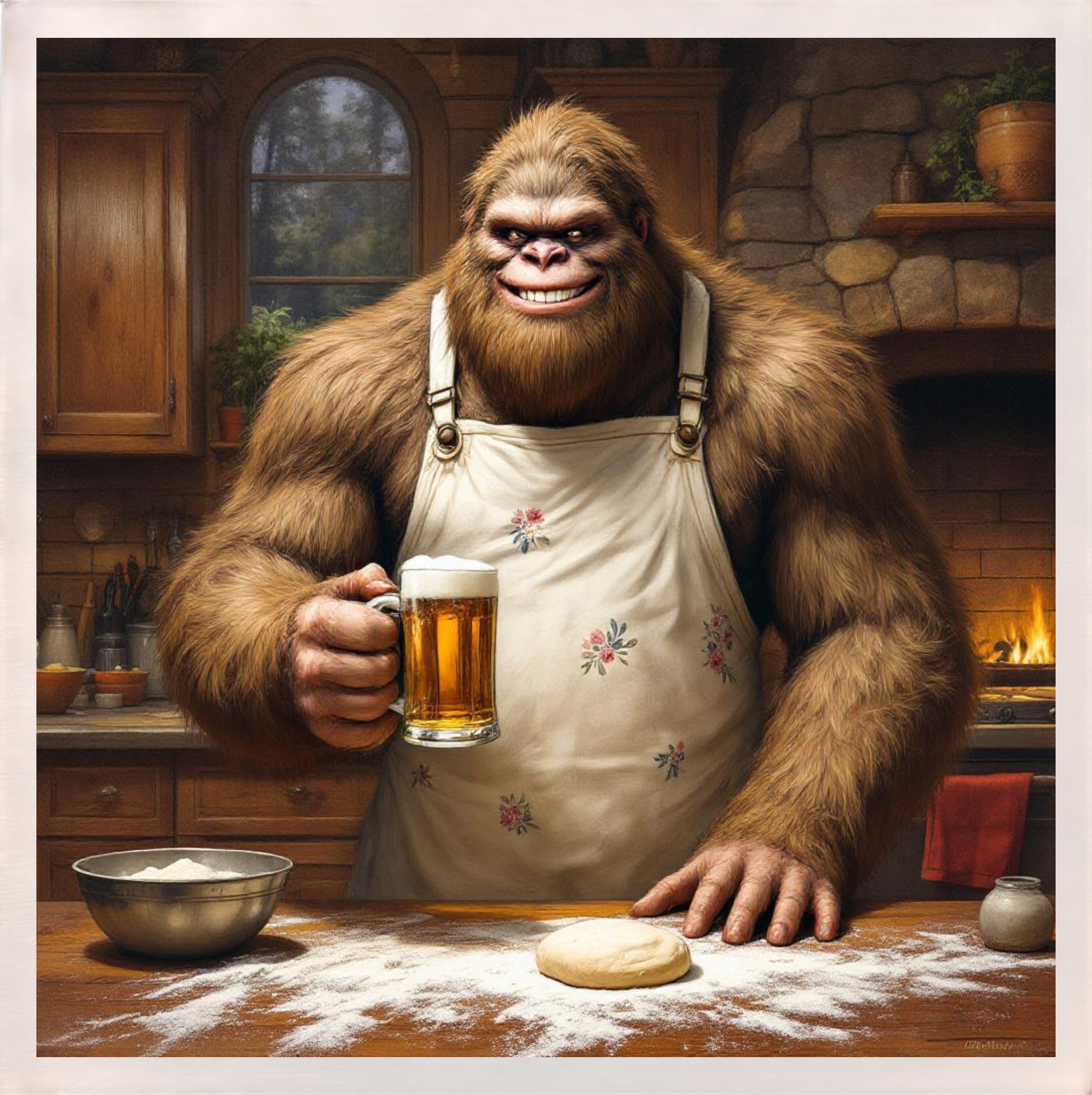 Baking with Bigfoot - Beer Magnet