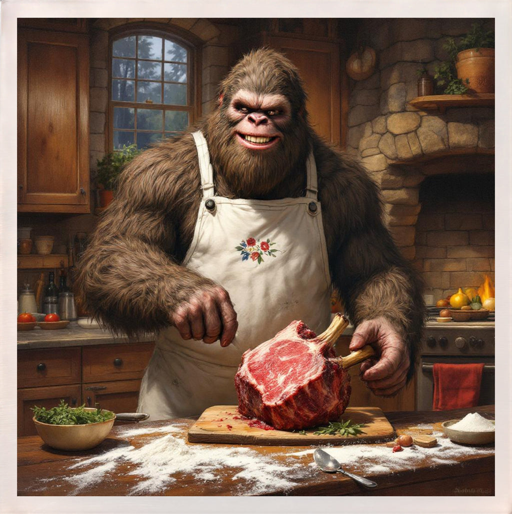Baking with Bigfoot - Prime Rib Magnet