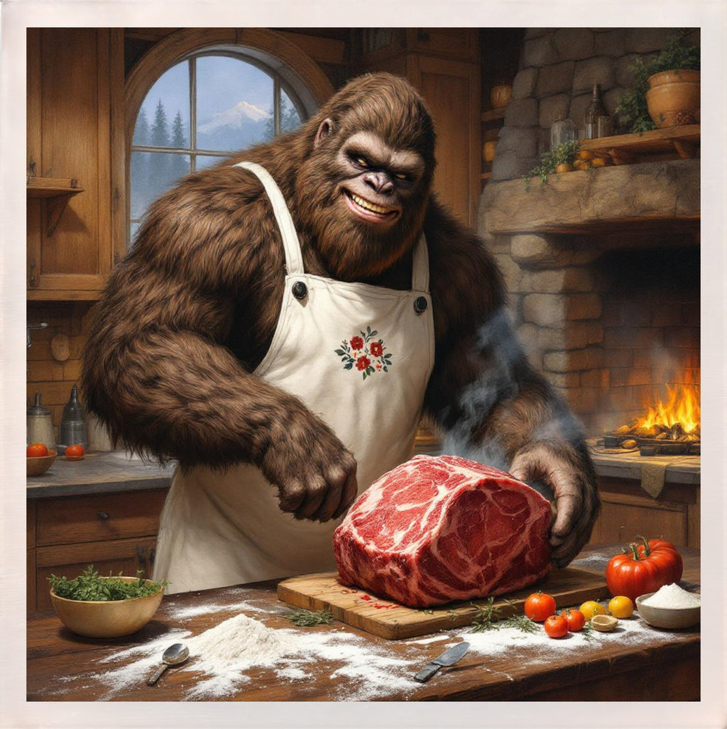 Baking with Bigfoot - Prime Rib Roast Magnet