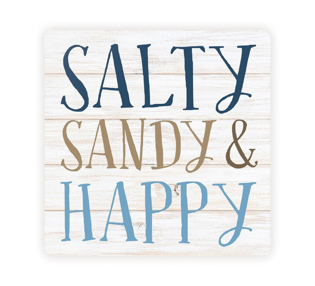 Salty Sandy & Happy Coaster