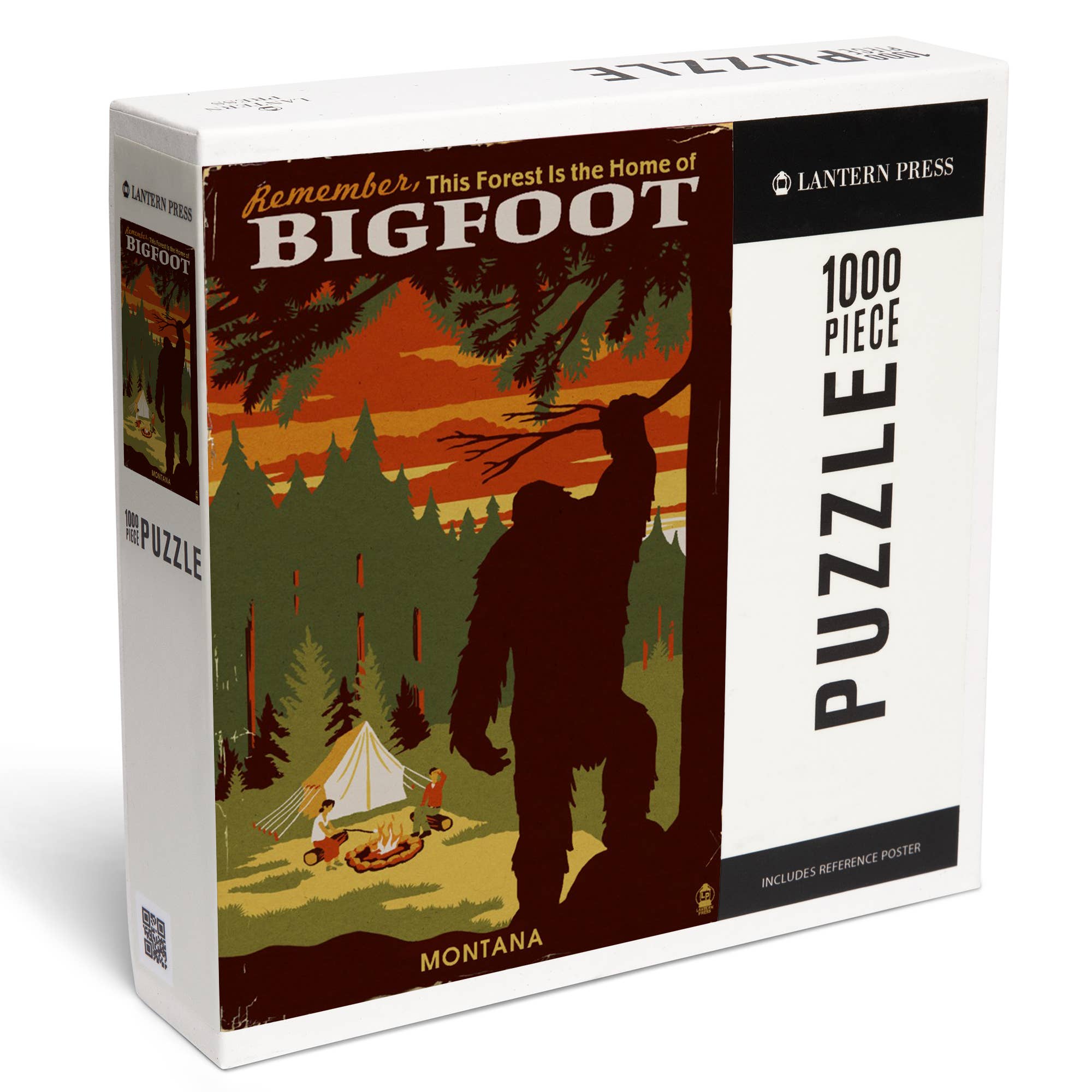 1000 Piece Puzzle Montana, Home of Bigfoot