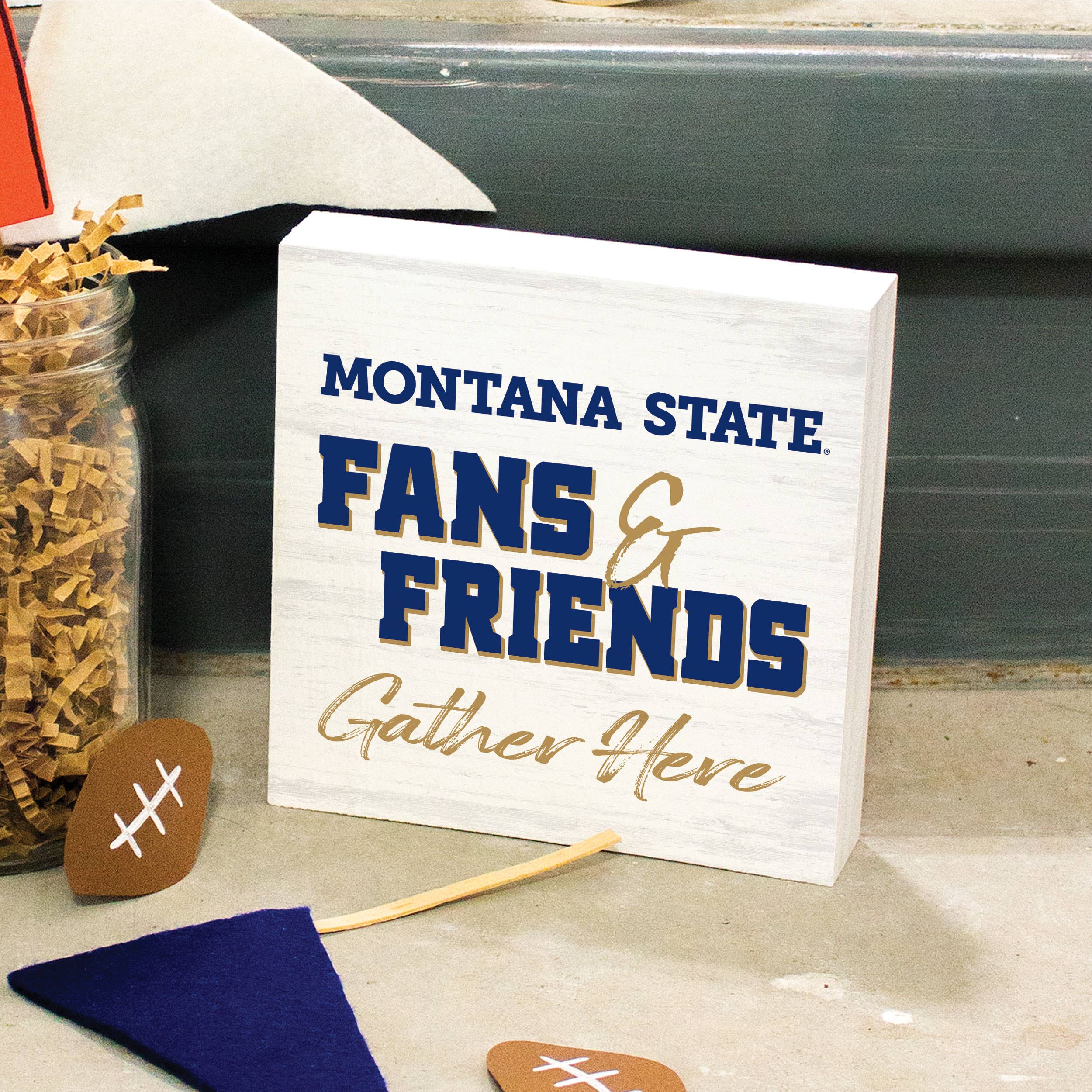 Montana State Bobcats Fans & Friends Block