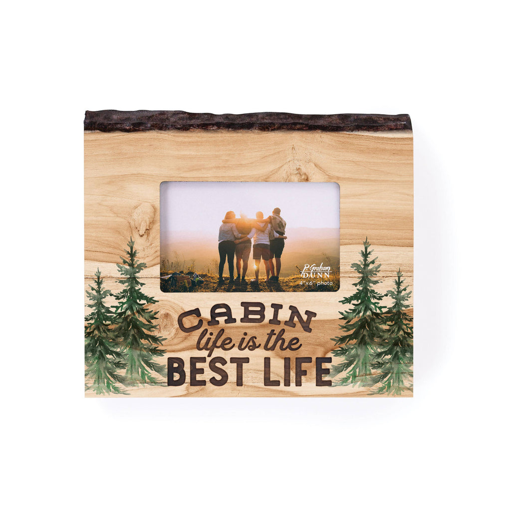 Cabin Life Is The Best Life Barky Photo Frame (4x6 Photo)