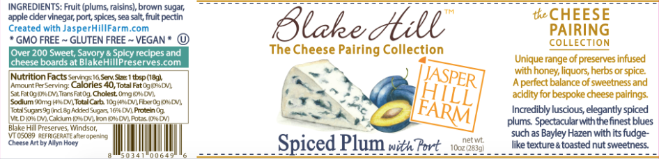 Spiced Plum with Port
