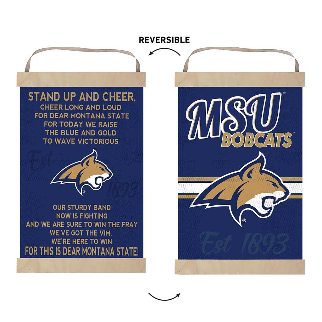 Reversible Banner Fight Montana State Fighting Bobcats