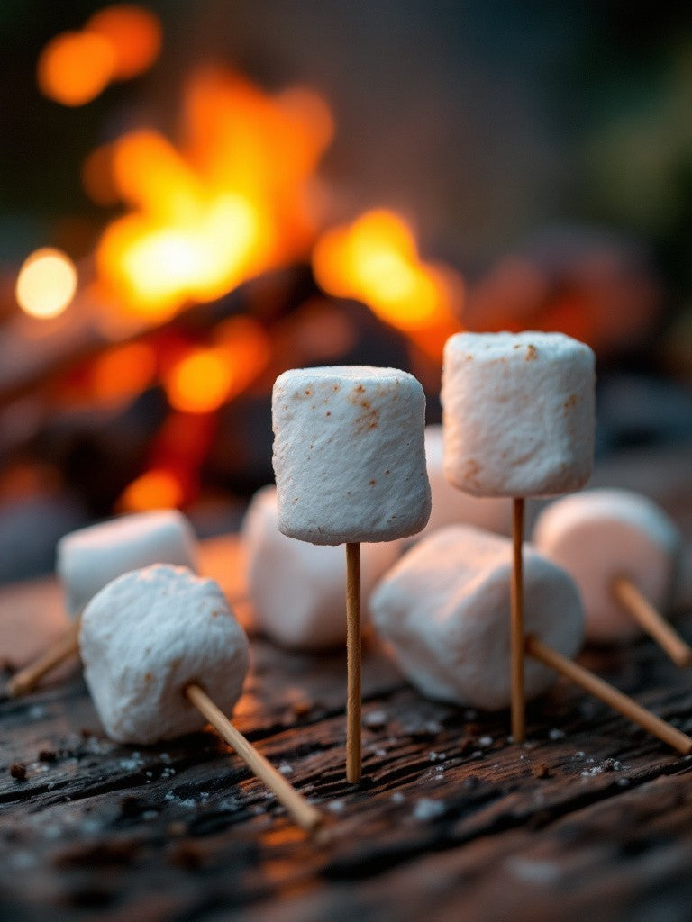 Campfire + Marshmallow Trailhead Candles