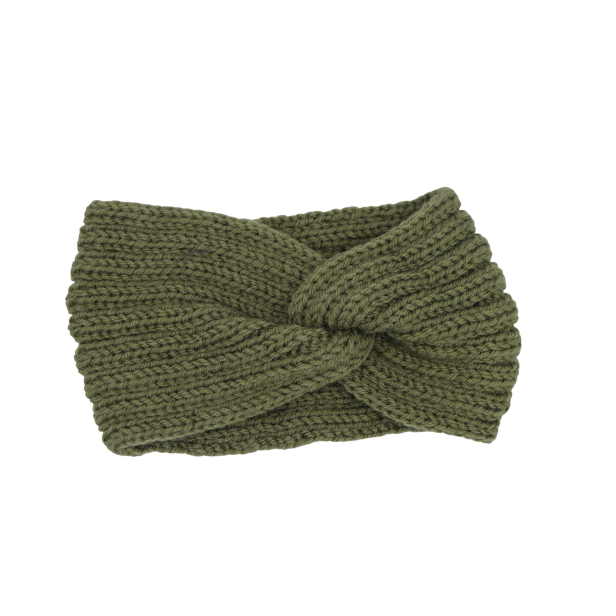 Thick Cable Knit Headband - Asst