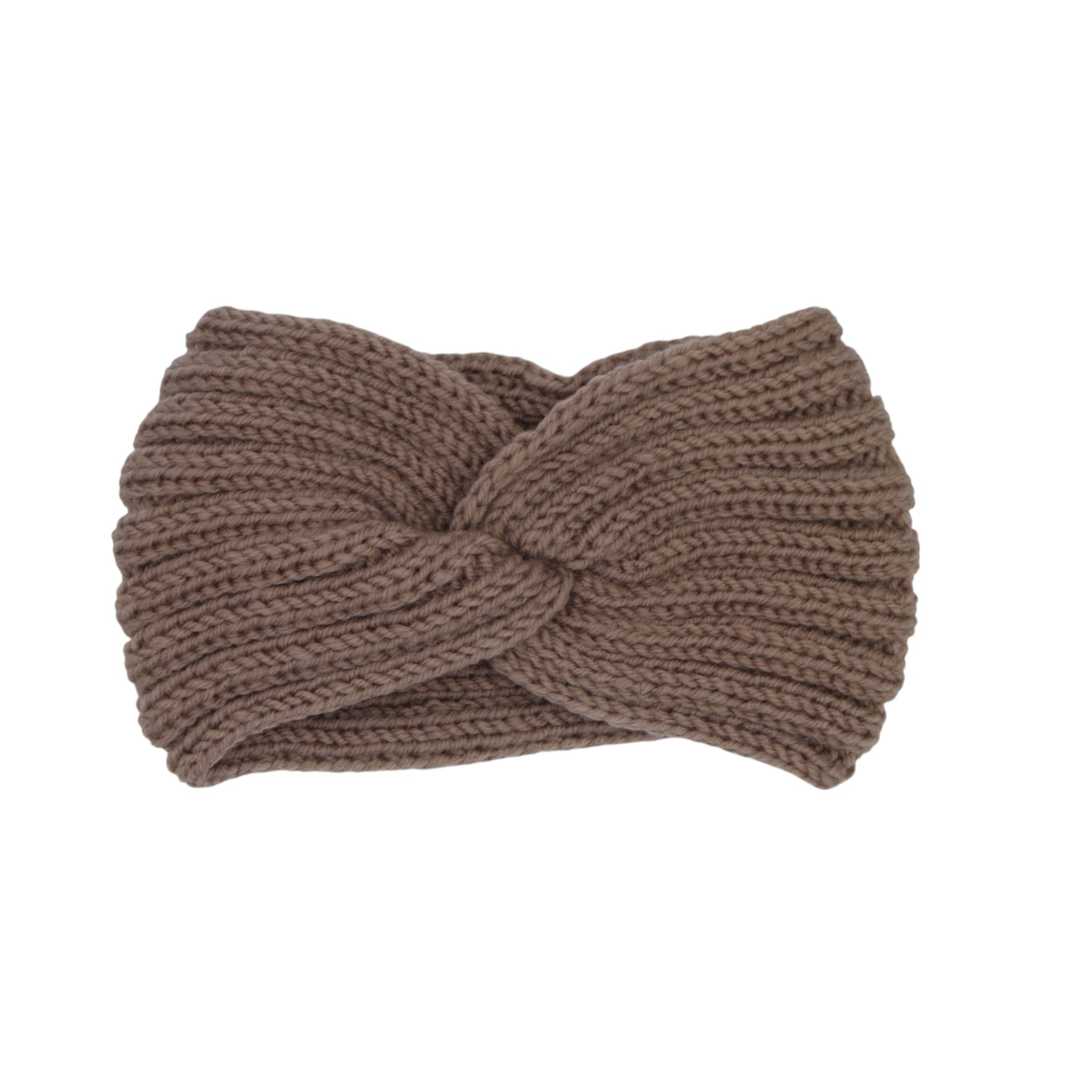 Thick Cable Knit Headband - Asst