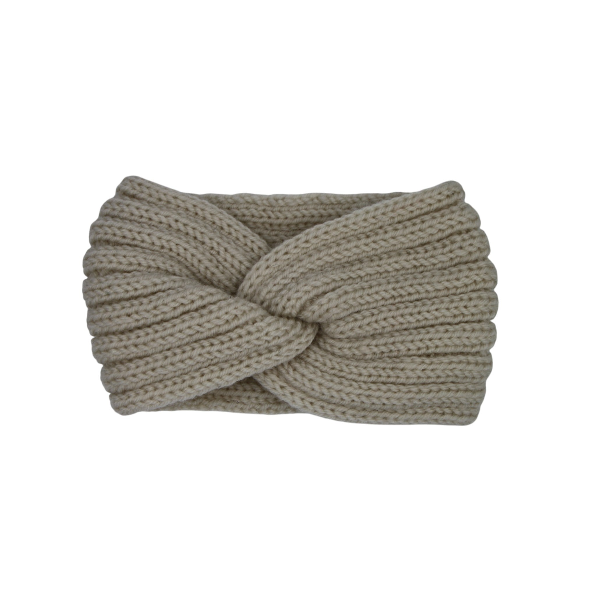 Thick Cable Knit Headband - Asst