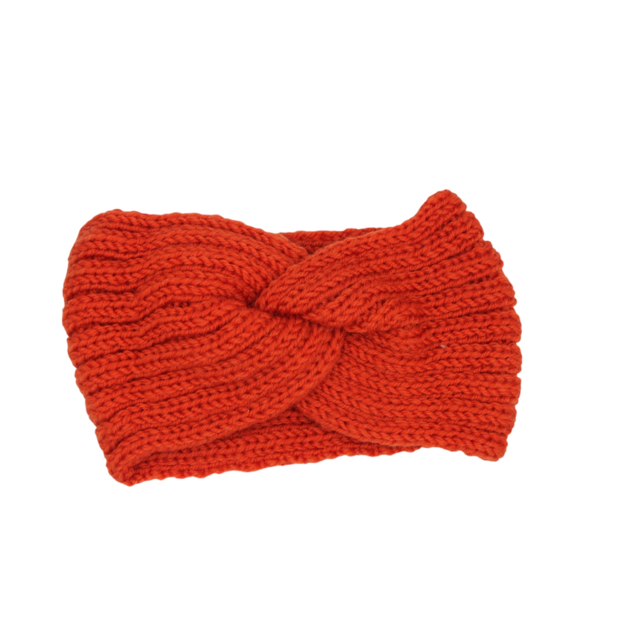 Thick Cable Knit Headband - Asst