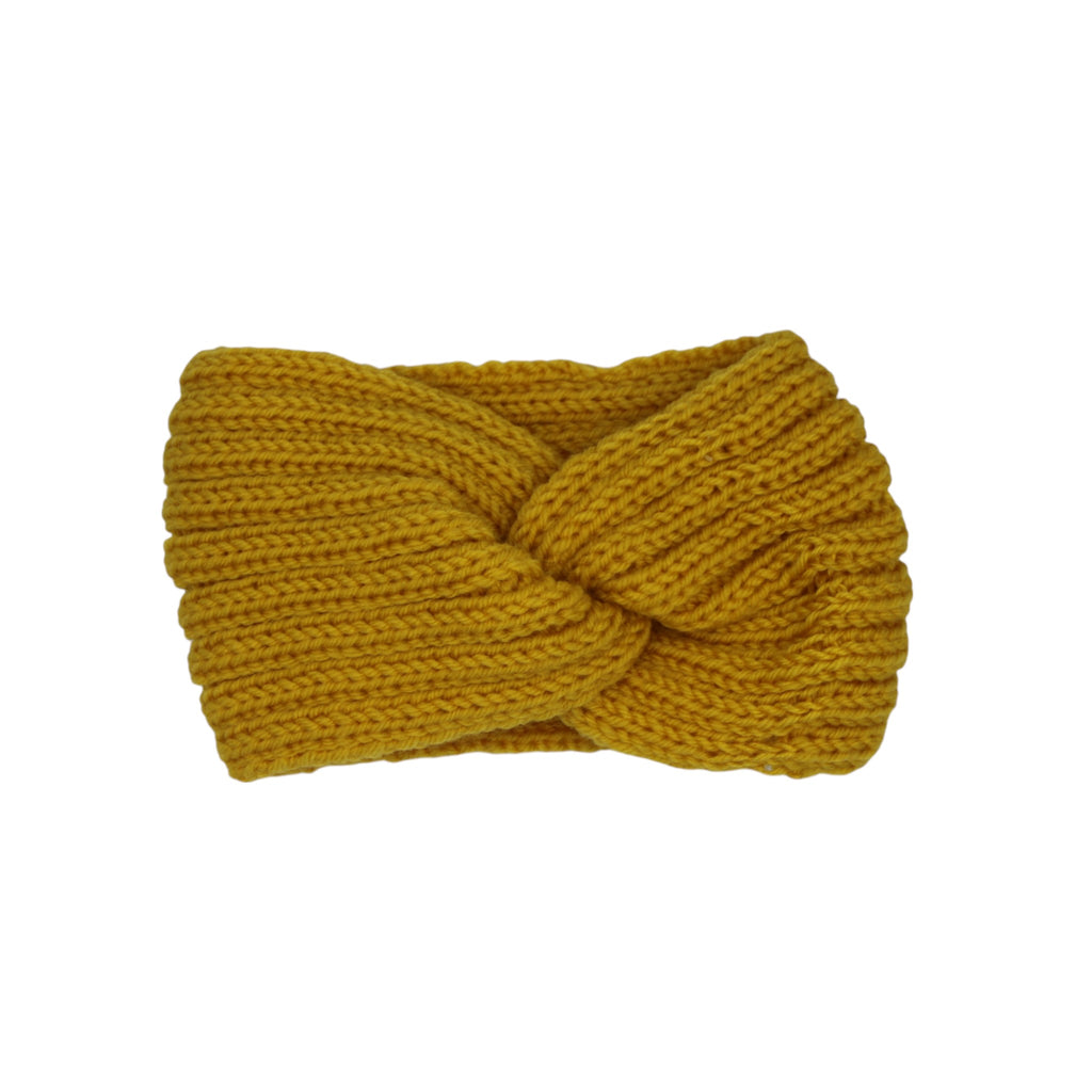 Thick Cable Knit Headband - Asst