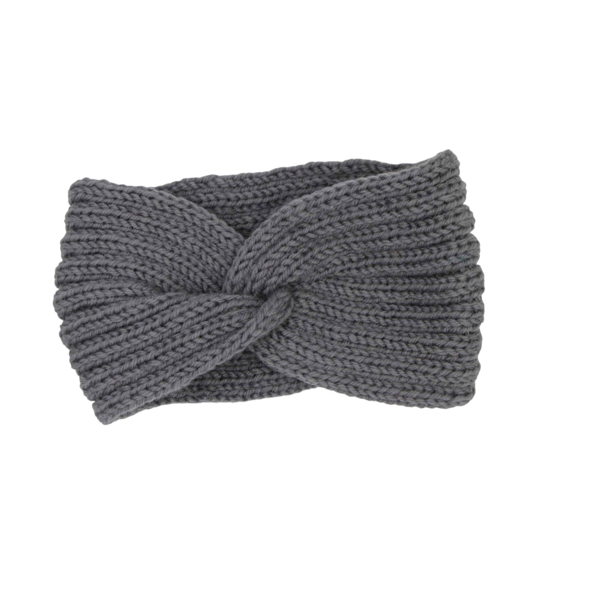 Thick Cable Knit Headband - Asst