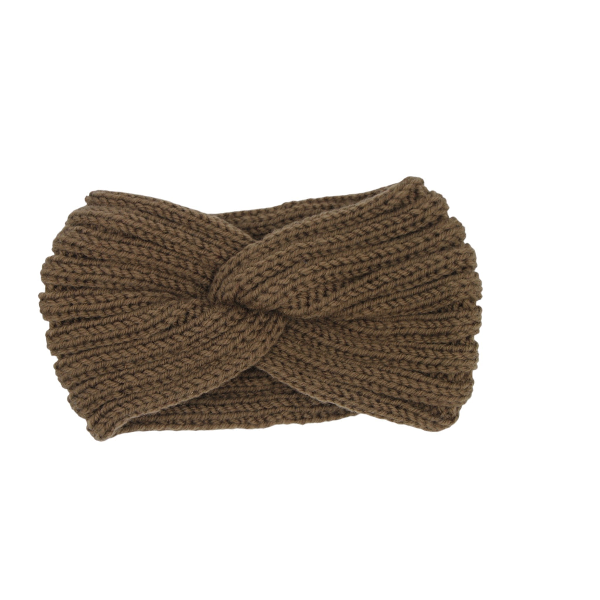 Thick Cable Knit Headband - Asst