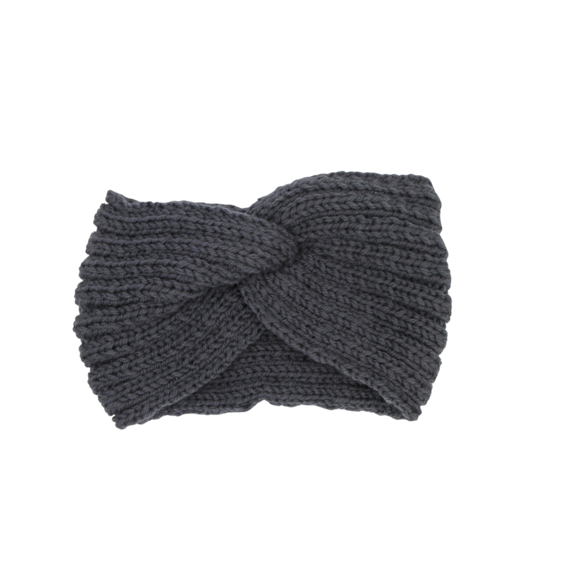 Thick Cable Knit Headband - Asst