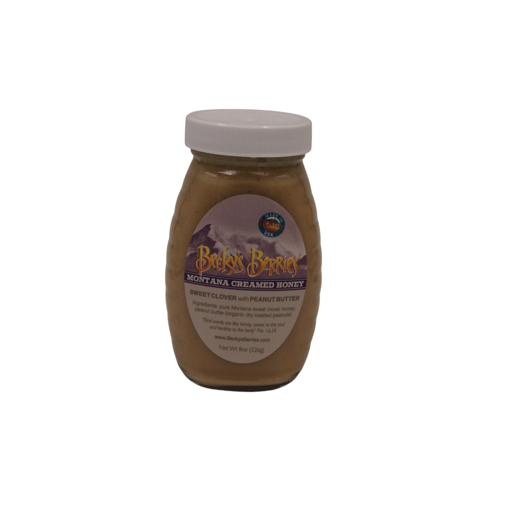 Montana Sweet Clover Honey w/ Peanut Butter