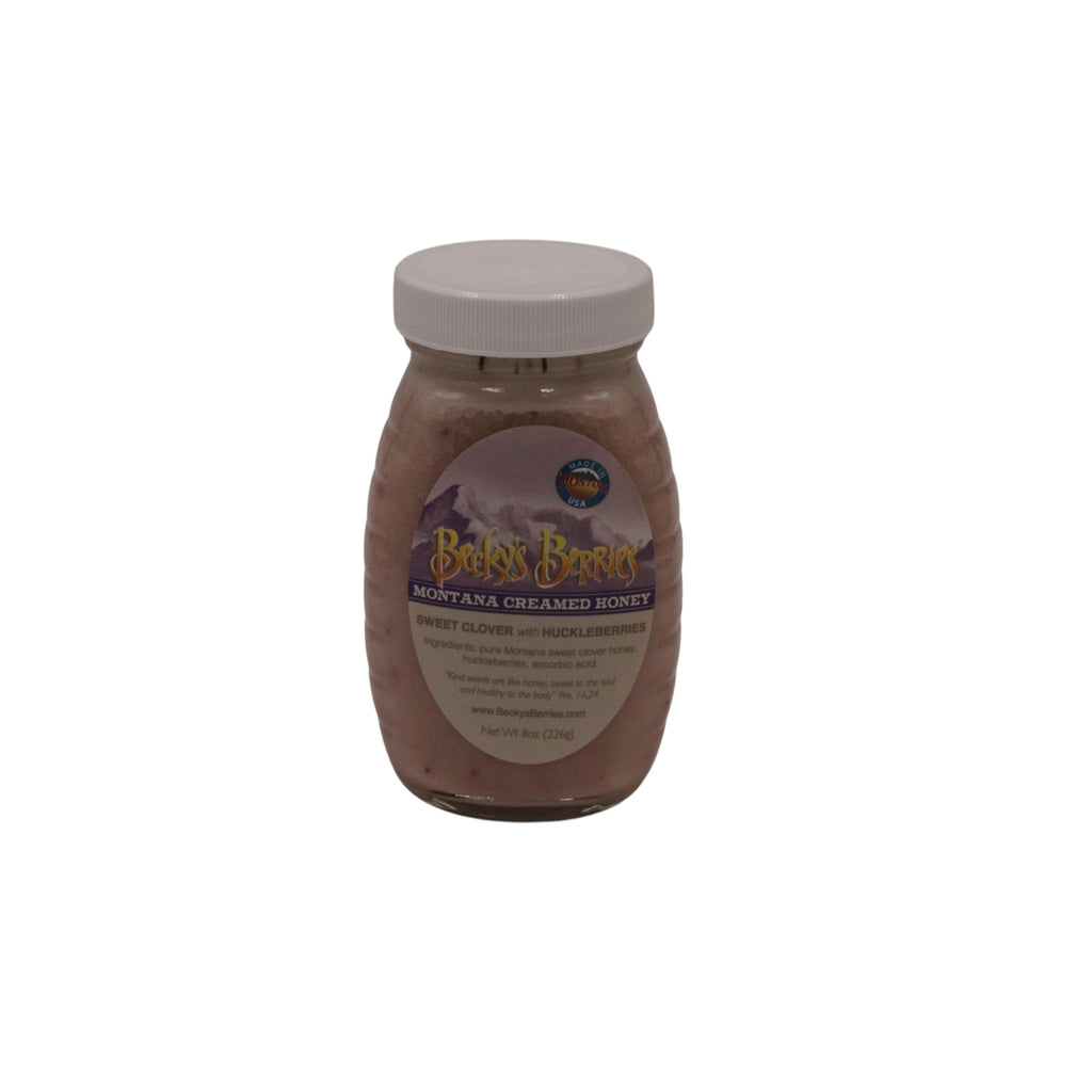 Montana Creamed Honey w/ Huckleberries